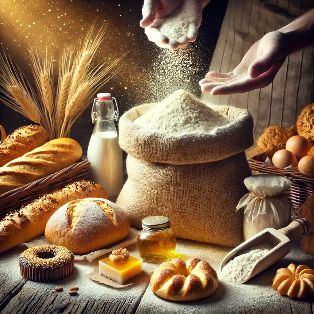 Tỷ lệ bột mì làm bánh